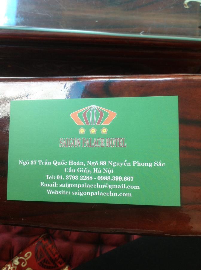 Saigon Palace Tran Quoc Hoan Hotel Hanoi Exterior photo